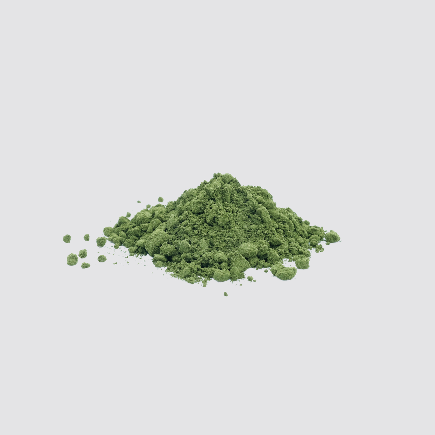Fine green powder from Superfood Greens Juice